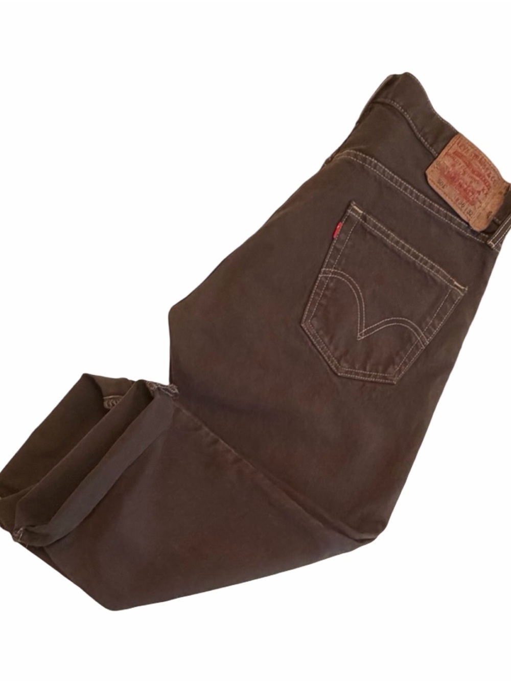 Levi’s | Vintage Cropped Brown 501’s